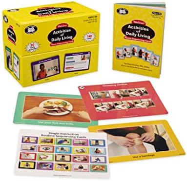 Super Duper Publications | Webber® Activities of Daily Living Photo Sequencing Cards | Educational Learning Resource for Children by SuperDuperPublications