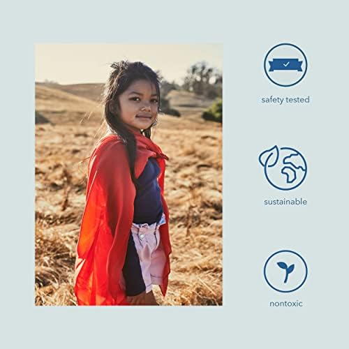 Sarah's Silks Playsilk - 100% Real Silk, Hand Dyed, Bright Colored Play Scarves | Montessori and Waldorf Toys for Dress up, Imaginative, and Pretend Play (35" x 35") - Image 4