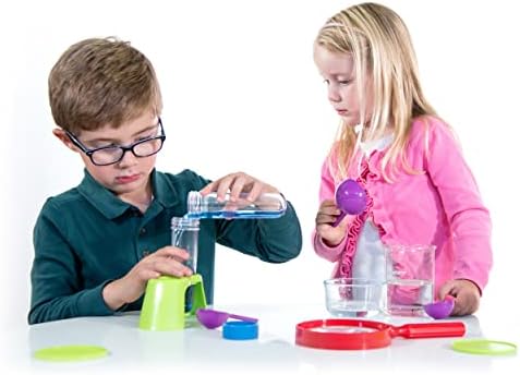 Thames & Kosmos Kids First Science Laboratory STEM Experiment Kit for Preschoolers, Young Learners Ages 3+ | Includes Durable, Colorful, Plastic Scientific Tools for a Hands-on Learning Experience - Image 4