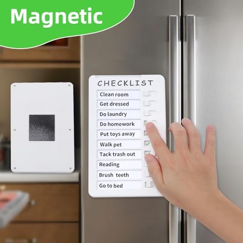 2-Pack Magnetic Dry Erase Checklist Board, Whiteboard Task Planner - Image 3