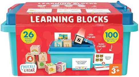 Chuckle & Roar - Learning Blocks: Alphabet Blocks & Learning Flashcards by ChuckleRoar