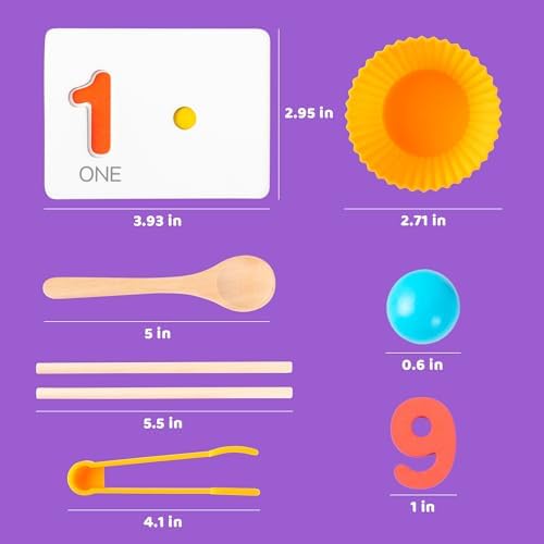 Fine Motor Toys，Wooden Peg Board Bead Game for Toddlers - Rainbow Stacking, Color Sorting & Counting Toys | Fine Motor Skills Development | Math Learning Games for 3 4 5 Years Old - Image 4