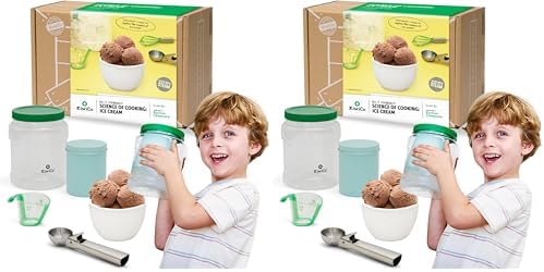 KiwiCo - Science of Cooking: Ice Cream, Learning Cooking Through Chemistry Project, Great Gifts for Ages 5+ (Pack of 2) by KiwiCo