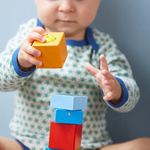 HABA Fun with Sounds Wooden Discovery Blocks for Toddlers with Acoustic Sounds, Toddler Toys for Preschool Learning Activities, (Made in Germany) - Image 4
