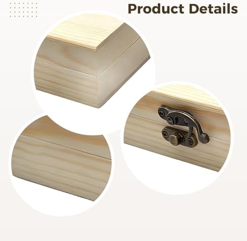 Wooden Coin Storage Box, Solid Wood Collector Case, Multi-Grid Design with Soft Padded Interior, 8.5 x 1.8 x 5.3 in, for Coin Collection & Display, Handmade, Gift Packaging - Image 2