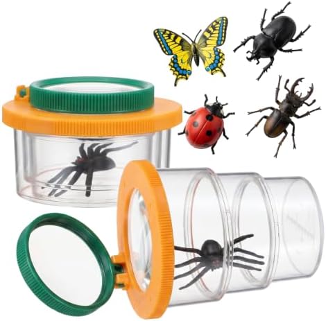 2 Pcs Insect Bug Viewer for Kids, Scalable Portable Bug Container by Unknown
