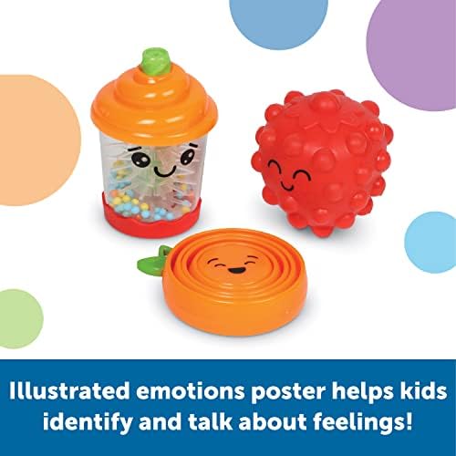 Learning Resources Smoothie Tea Break!™ Sensory Fidget Activity Set, Sensory Toys for Toddlers, Social Emotional Learning, SEL Skills, Fine Motor Skills, Ages 3+,19 Pieces - Image 4