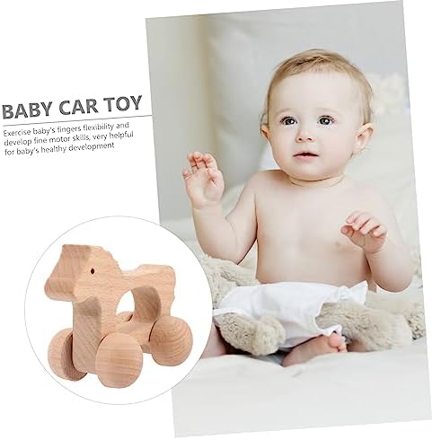 Baby Wooden Push Car Toy for Toddlers and Infant Grasping - Image 5