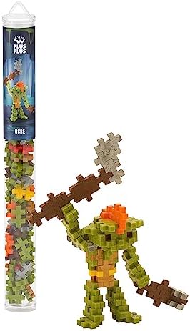 PLUS PLUS Ogre Tube - 3D Figure Building Block Set by Plus-Plus