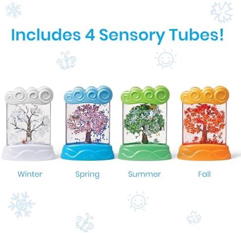 hand2mind Changing Seasons Sensory Tubes, Science Toys, Ages 3+ - Image 2