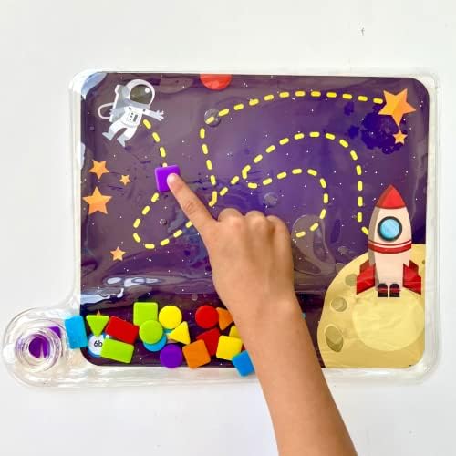 hand2mind Colors & Shapes Sensory Pad, 16 Activities, 24 Shapes, Ages 3+ - Image 5