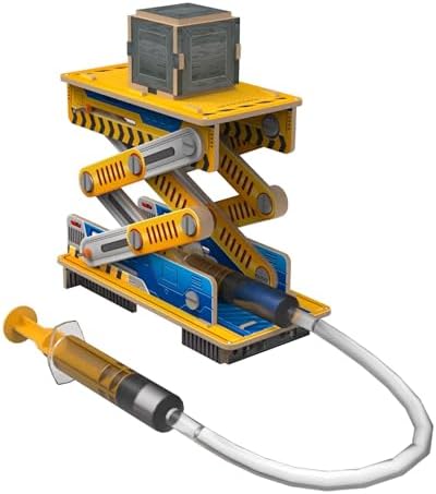 National Geographic Educational Kit to Build Your Own Hydraulic Lift, 16cm x 26cm x 4.5cm - Image 2