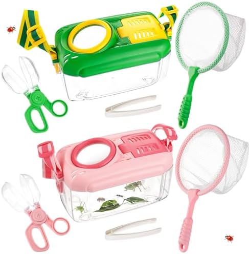 Biggun 2 Set Bug Catcher for Kids Ages 3-10 Explorer Toys Birthday Gift by Biggun