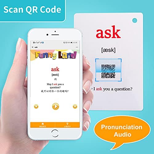 Lilias Verbs Flash Cards, Toddler Learning Toys, Preschool Learning Toys, Homeschool Supplies, Learning Supplies for Kindergarten, 4.3 X 3.14 Inch, 65 Cards in Set - Image 3