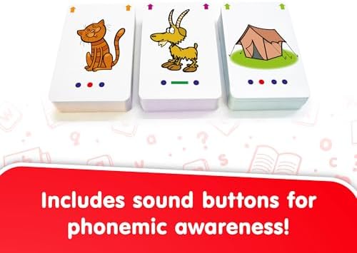 Junior Learning Decoding Flashcards - 162 Phonics Cards for Kids Ages 5+ - Image 3