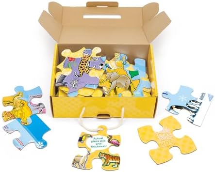 Cobble Hill Kids 35 Piece Floor Puzzle - Map of the World - for Ages 3 and up - Image 3