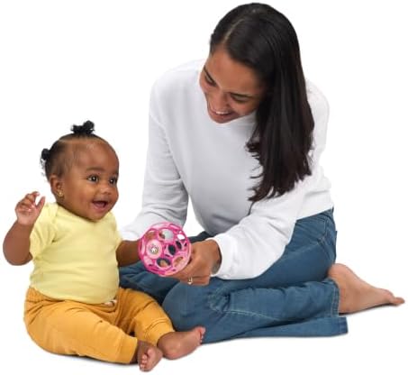 Disney Baby Minnie Mouse Oball Easy Grasp Rattle Along Buddy Infant Toy in Pink, Age Newborn and up - Image 5