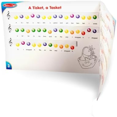 Melissa & Doug Learn-to-Play Piano with 25 Keys and Color-Coded Songbook Toy Piano Kids, Toddler Toys for Ages 3+ - Image 4