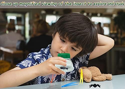 4Pack Green Bug Viewer with 5X Magnifier | Bug Jars for Kids Collecting - Image 6