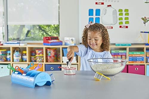 hand2mind Rainbow Fraction Measuring Cups, Set of 9, Ages 3+ - Image 4