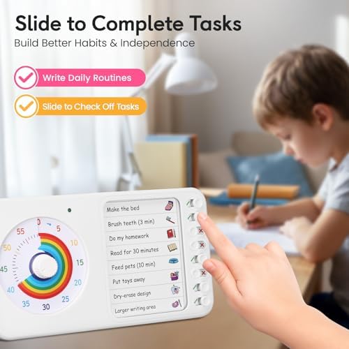 2-in-1 Visual Timer ADHD with Task Board, to-Do List, Checklist - Image 4