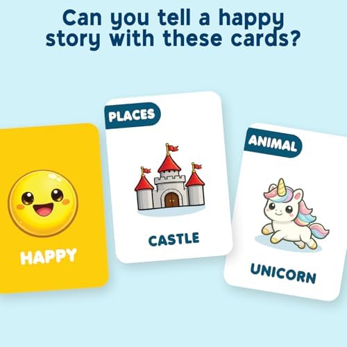 Junior Storyteller, Conversation Card Game for Kids 4-8, Speech Therapy Toy - Image 3