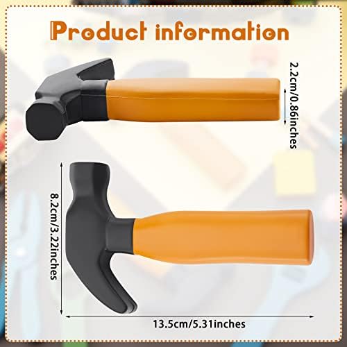 Zhanmai 2 Pcs Toy Foam Hammer, Classroom Educational Toy, Black - Image 3