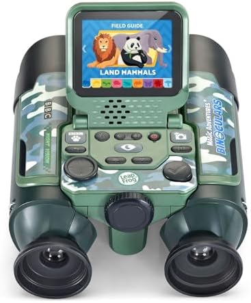 LeapFrog Magic Adventures Binoculars with Screen Capture, Night Vision, Camo - Image 3