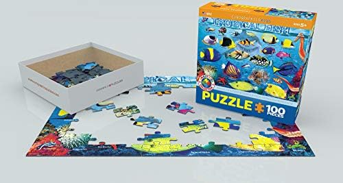 EuroGraphics Tropical Fish 100Piece Puzzle, Multi-Colored - Image 3