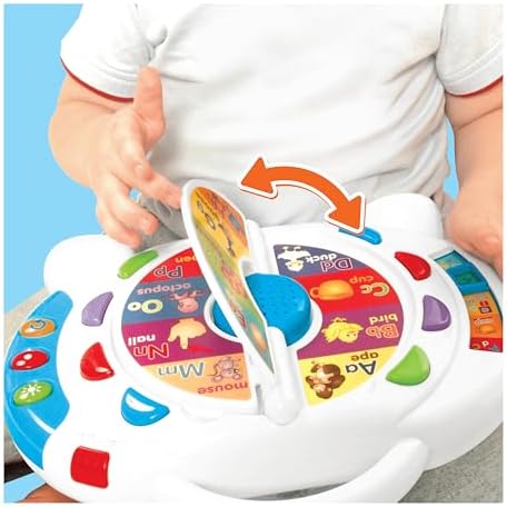 winfun Take Along Phonics Player – Portable Learning Toy with 5 Activity Modes, Alphabet Sounds, Spelling, Music Creation & Games – Educational Toy for Toddlers 2+ with Built-in Handle & Batteries - Image 5