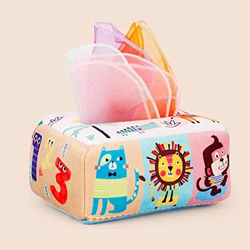 Sensory Toys for 6-12 Months, Tissue Box for, Toys for 6-12 Months, Sensory Scarves, Preschool Learning Toys, Style A - Image 6