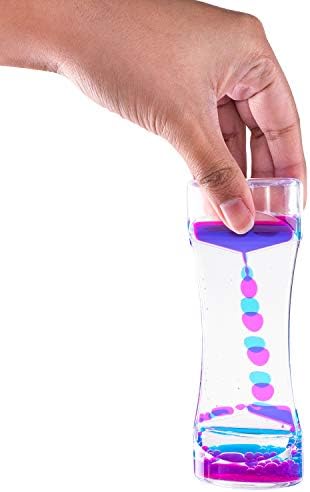 Super Z Outlet Liquid Motion Bubbler for Sensory Play, Fidget Toy, Children Activity, Desk Top, Assorted Colors (4 Pack) - Image 4