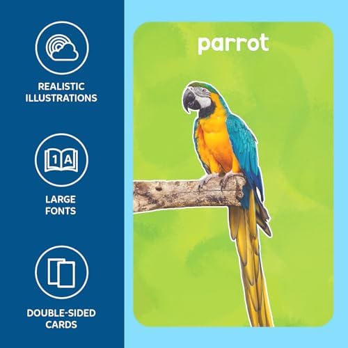 Skillmatics First 100 Animals – Flash Cards for Toddlers, Montessori Game - Image 6