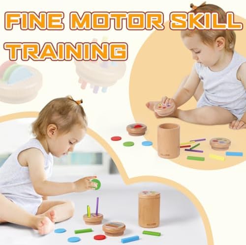 ALLABC Color Sorting Toys for Toddlers Montessori Toys for 1 2 3 Year Old - Image 3