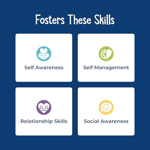 Open The Joy Learning Emotions Toolkit: Explore Emotions with a Unique and Engaging Sticker Game for Children - Ages 5 Years & up - Image 6