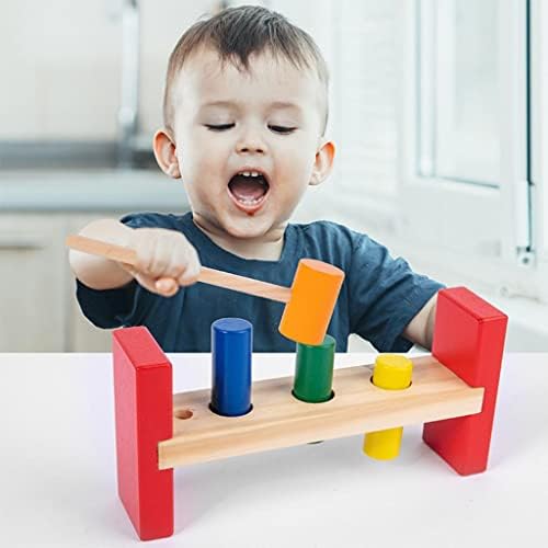 Fancyes Wooden Hammering Toy Pounding Toddler Playing - Image 4