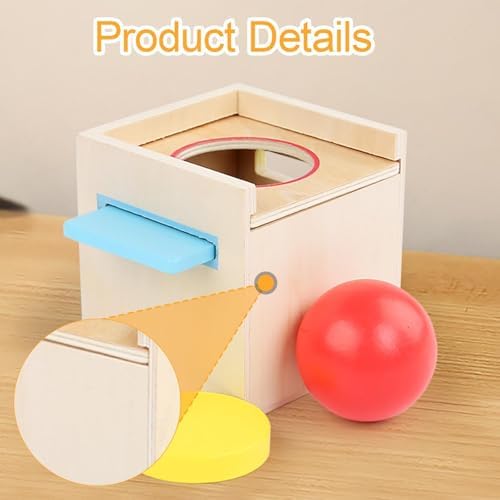 Object Permanence Box for Kids Matching Game Fine Skills Hand Eye Coordination - Image 3