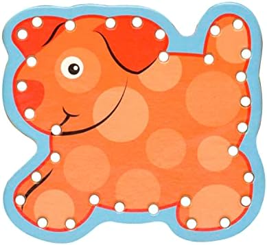 Melissa & Doug Alphabet Wooden Lacing Cards With Double-Sided Panels and Matching Laces - Image 4