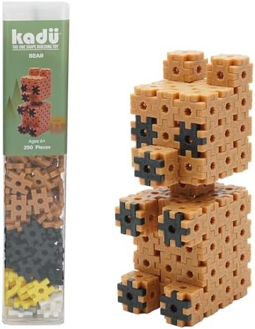 KADÜ 250 Piece Bear Set Kids Age 5+ Building Block STEM Interlocking Toy by Unknown