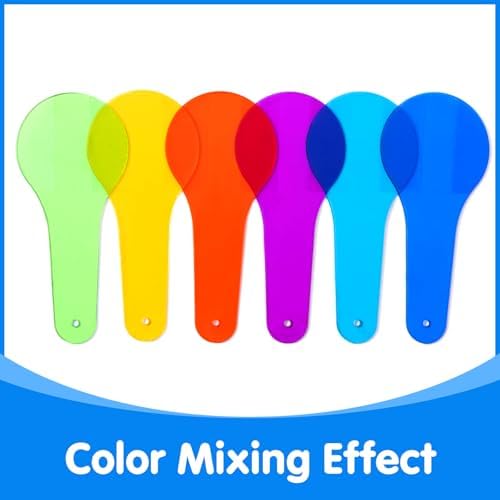 18 Pcs Color Paddles - Engaging Color Mixing Toy for Kids (Pack of 3) - Image 5