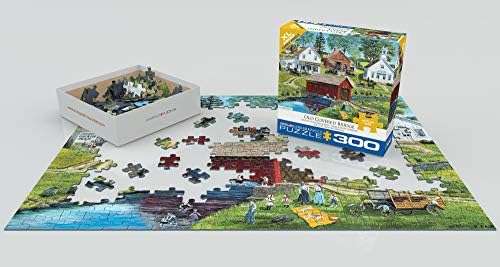 Old Covered Bridge Family Puzzle 300pc - Image 3