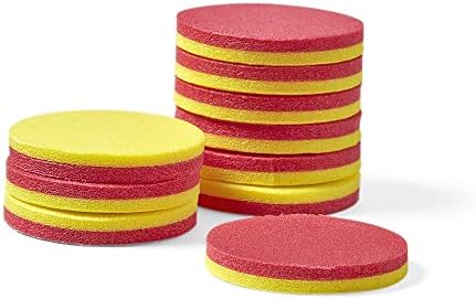 hand2mind Foam Two-Color Counters, Red and Yellow, Manipulatives, Chips, Math Bingo, 200 Count - Image 6