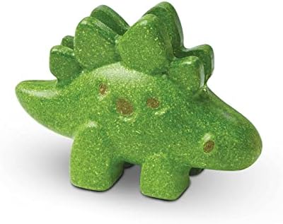 PlanToys® Stegosaurus Wooden Montessori Kids Creative Play Dinosaur Toy by PlanToys