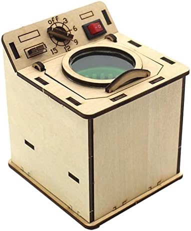 harayaa Wooden Science Experiment Kid Toy Washing Machine for Homeschool - Image 3