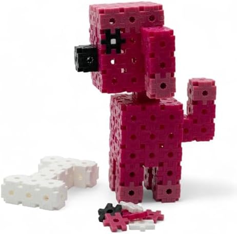KADÜ 250 Piece Pink Puppy - Kids Age 5+ Building Block STEM Toy - Image 2
