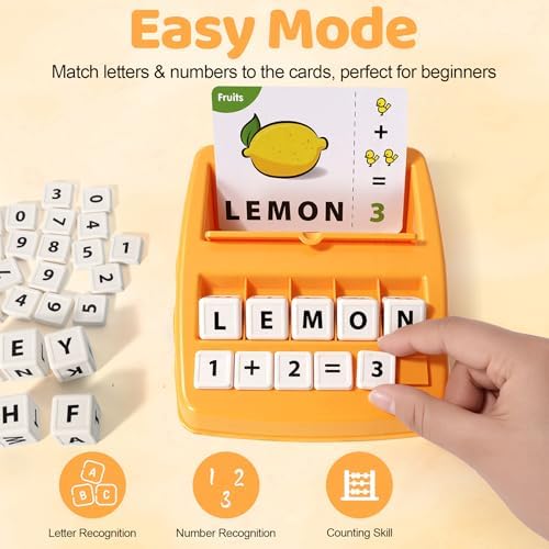 Montessori Matching Letter Game Toys for 3 4 5 Year Old Boy Girl Gifts Kids - Image 3