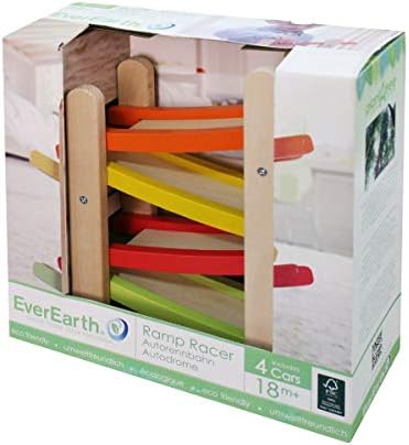 EverEarth Ramp Racer Wooden Race Track for Cars - Image 5