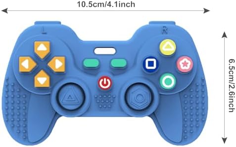 Hooku Silicone Teething Toys for Babies 0-6 Months, Teethers for Babies 6-12 Months, Remote Teether for Baby, Sensory Toys for Babies, Baby Chew Toys - Image 7