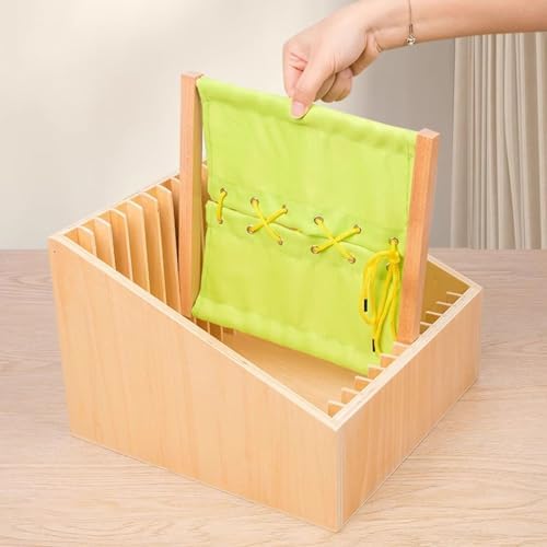 Montessori Dressing Frames, Practical Life Skill Learning Toy - Image 4