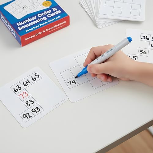 Fun Express Number Order & Sequencing Cards - 50 Pieces - Educational and Learning Activities for Kids - Image 5